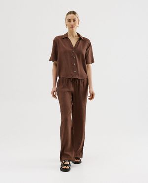 Hemden - Blouse met smokwerk