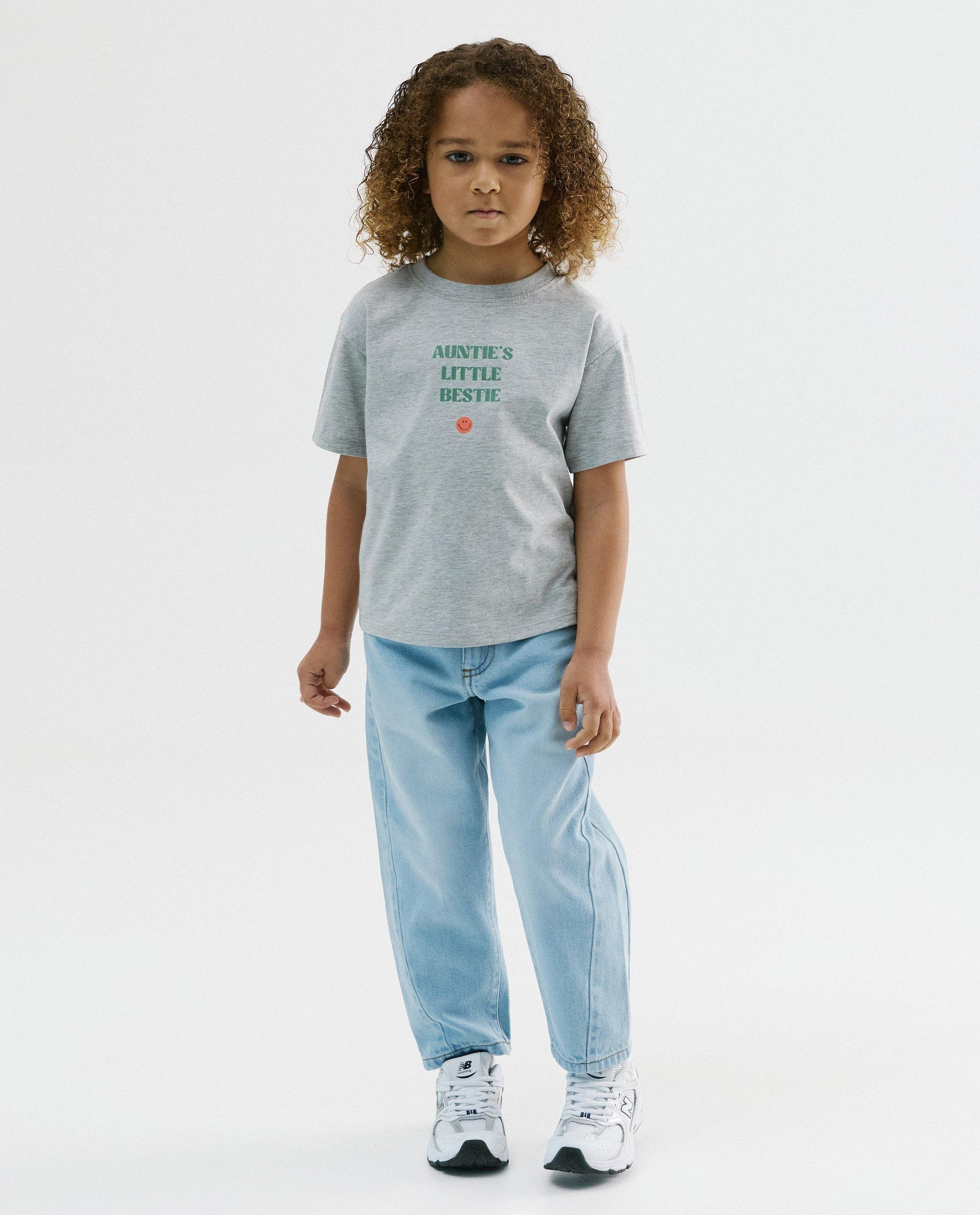 Jeans avec d&eacute;tails, coupe balloon, 92-134 - Familystories