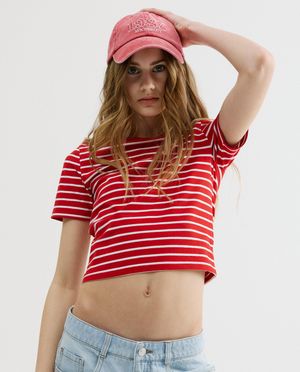 T-shirt met strepen - Groggy