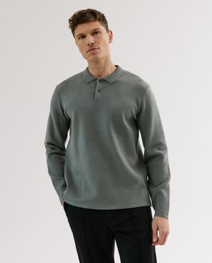 Donkergroene polo - Quarterback