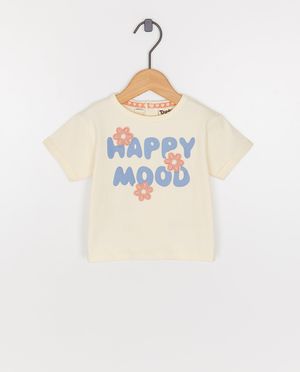 T-shirt met crochet bloemen - Dirkje