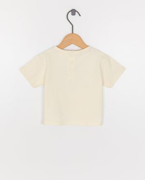 T-shirts - T-shirt met crochet bloemen