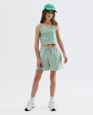 Short avec rayures