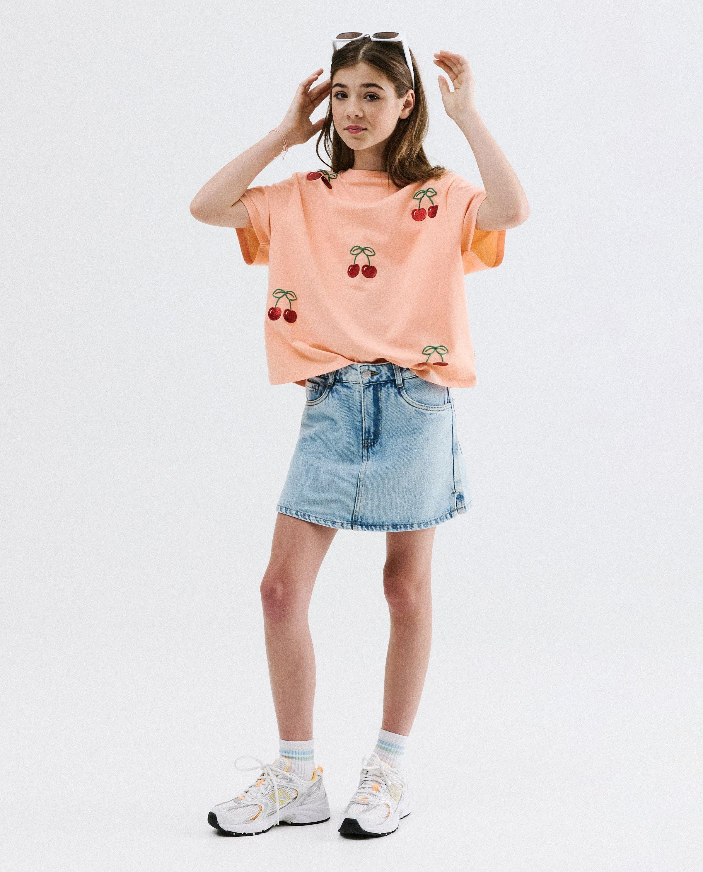 Skort bleu en jeans - Fish & Chips