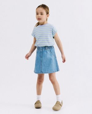 Blauwe jeansrok - Besties