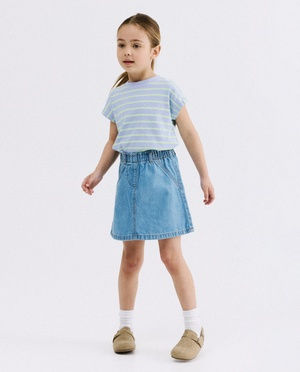 Jupe en jean bleue