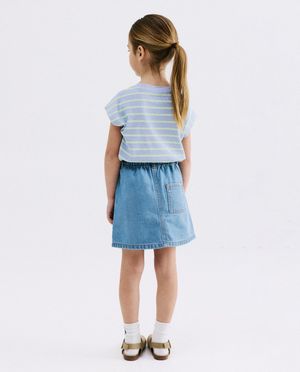 Jupes - Jupe en jean bleue