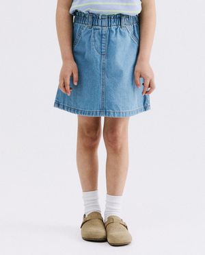 Jupes - Jupe en jean bleue
