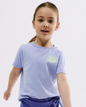T-shirt avec imprim&eacute; au dos