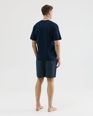 Nachtkleding - Donkerblauwe pyjama