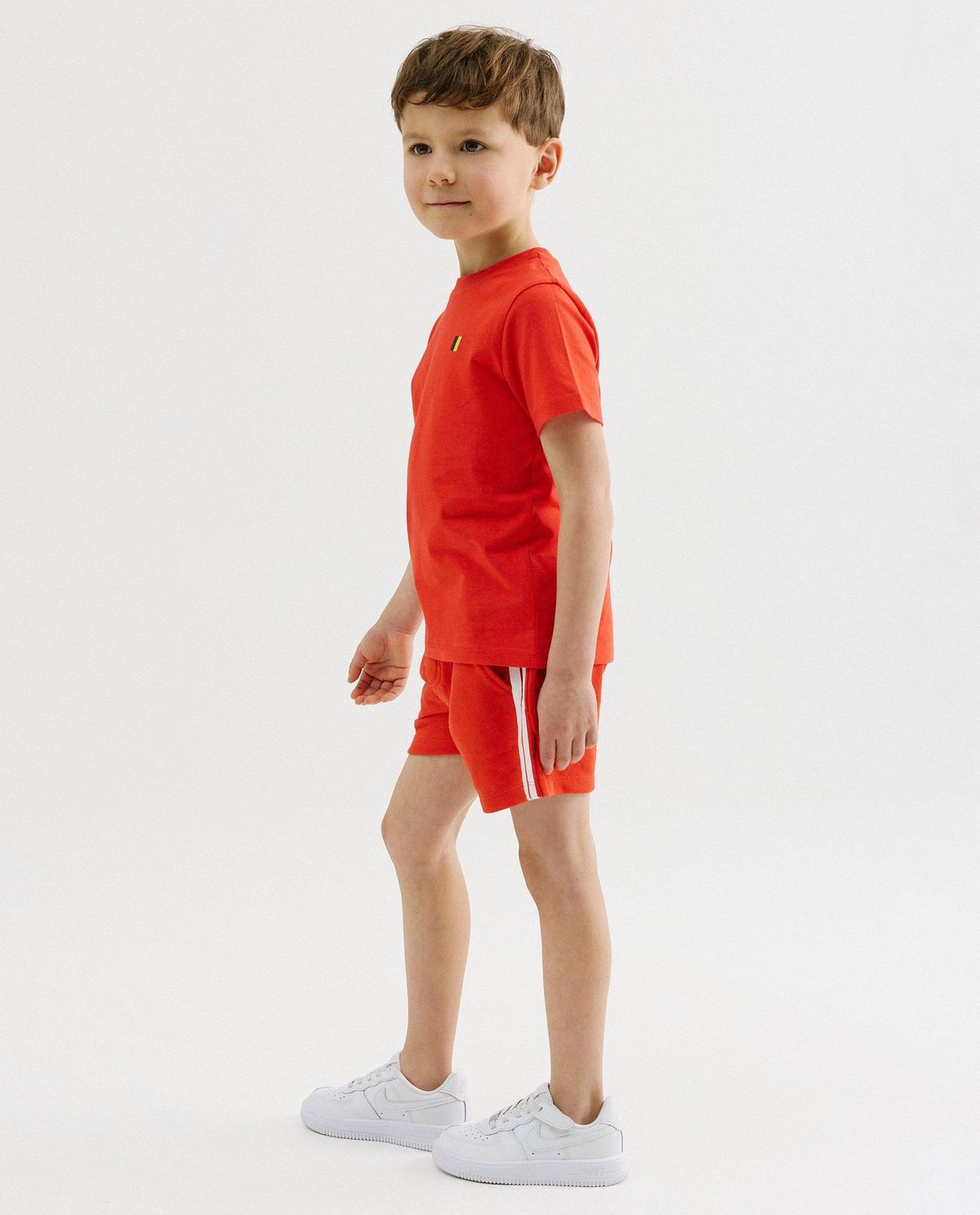 Short met zijstreep, unisex, supporterscollectie, 98-128