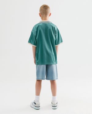 T-shirts - Baseballshirt met opschrift, loose fit