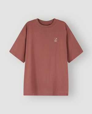 T-shirts - T-shirt avec petit imprim&eacute;