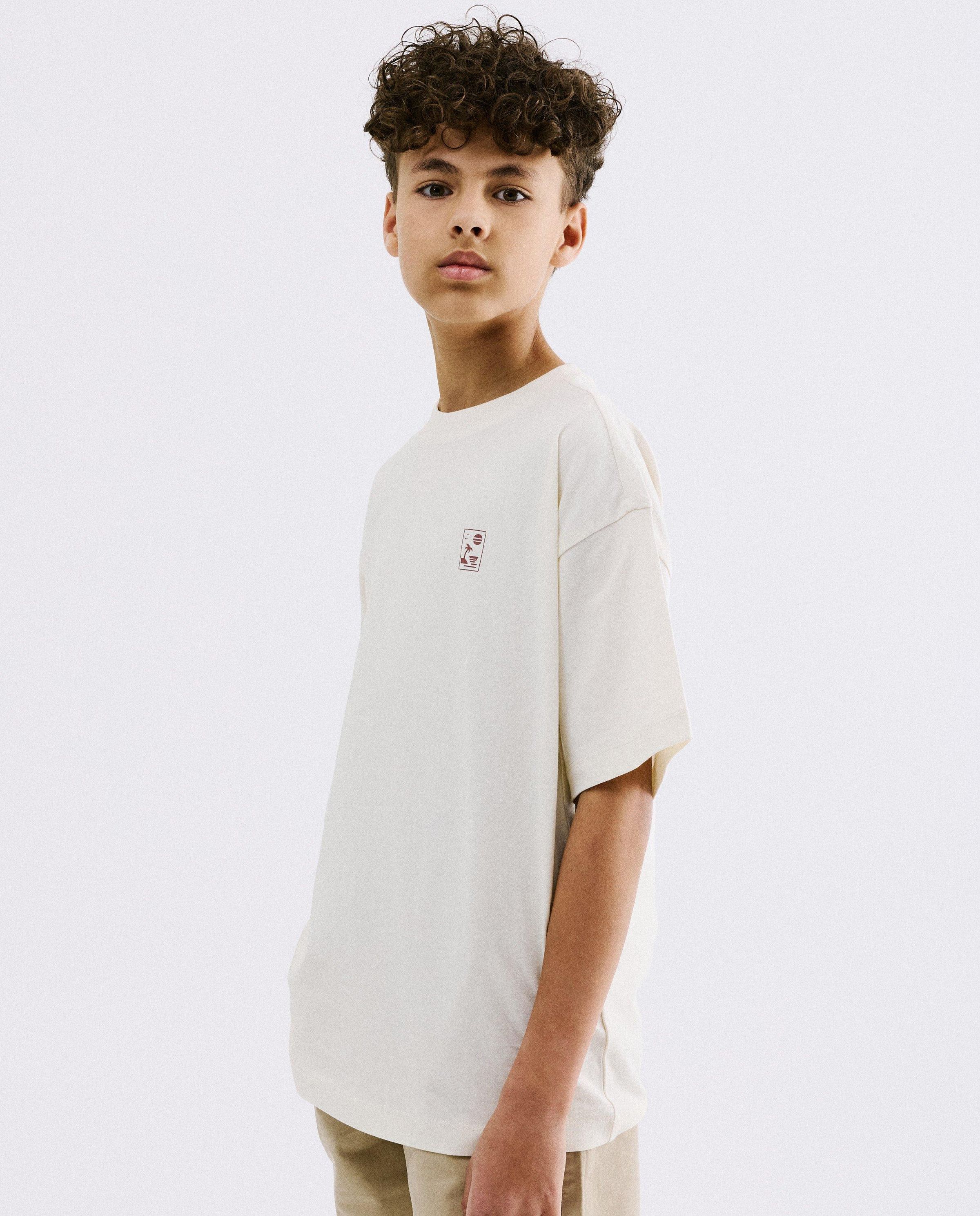 T-shirt met kleine print - Besties
