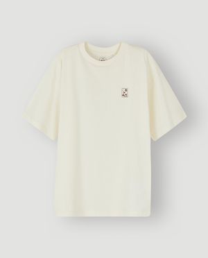 T-shirts - T-shirt avec petit imprim&eacute;