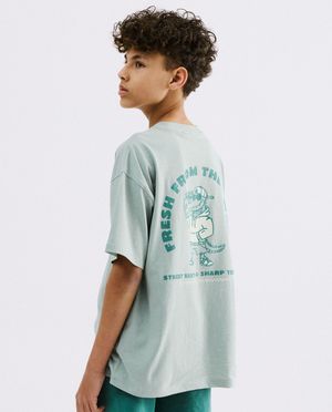 T-shirt avec imprim&eacute; au dos