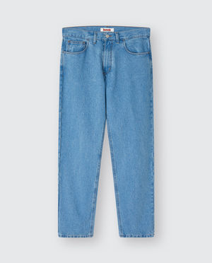 Blauwe jeans, straight fit