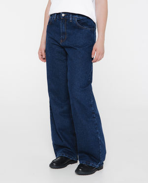 Jeans - Blauwe jeans, balloon fit
