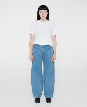 Jeans - Blauwe jeans, balloon fit