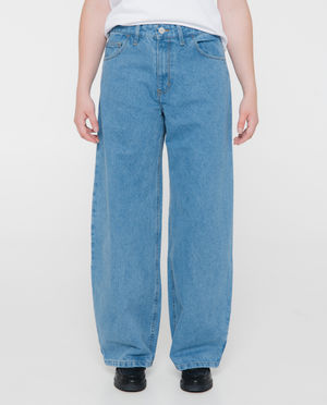Jeans - Blauwe jeans, balloon fit