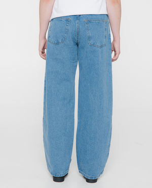 Jeans - Blauwe jeans, balloon fit
