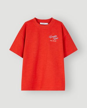 T-shirts - T-shirt avec inscription brod&eacute;e