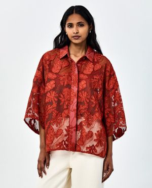 Kanten blouse