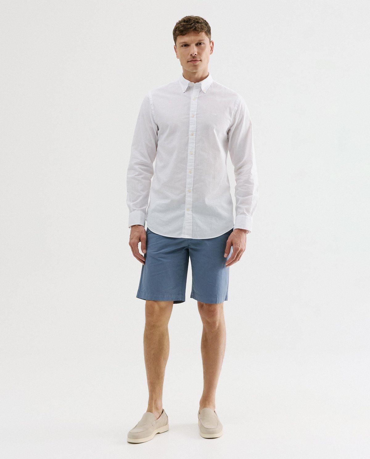 Blauwe short