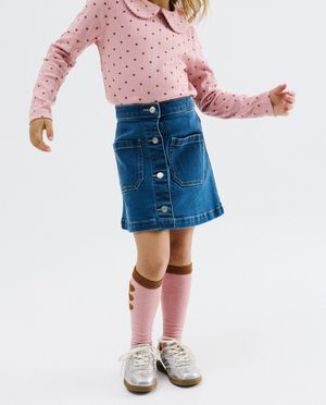Rokken - Blauwe jeansrok