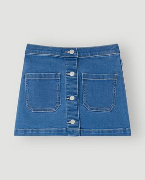 Rokken - Blauwe jeansrok