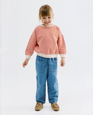 Sweaters - Sweater met geborduurde hond