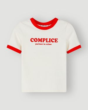 T-shirts - T-shirt met opschrift