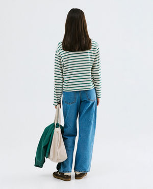 T-shirts - Longsleeve &agrave; rayures