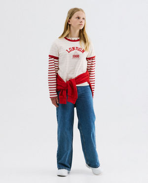 T-shirts - Longsleeve &agrave; rayures