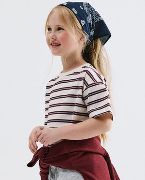 T-shirt &agrave; rayures, loose fit - Besties