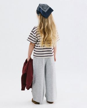 T-shirts - T-shirt &agrave; rayures, loose fit