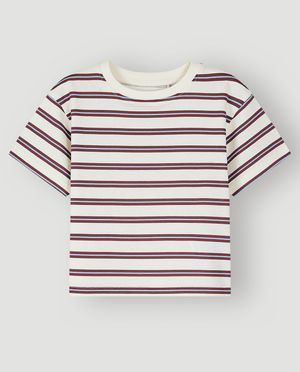 T-shirts - T-shirt &agrave; rayures, loose fit