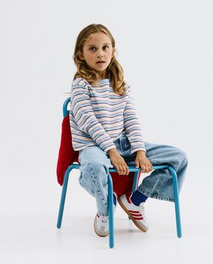 T-shirts - Longsleeve &agrave; rayures