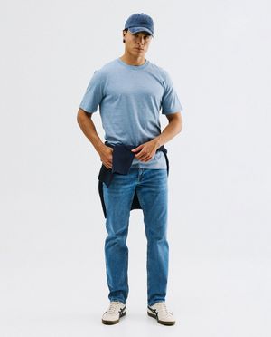 T-shirts - T-shirt met fijne strepen, regular fit