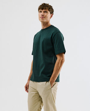 T-shirt avec inscription brod&eacute;e, loose fit