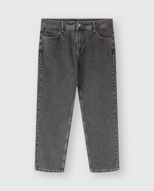 Grijze jeans, relaxed fit - Quarterback