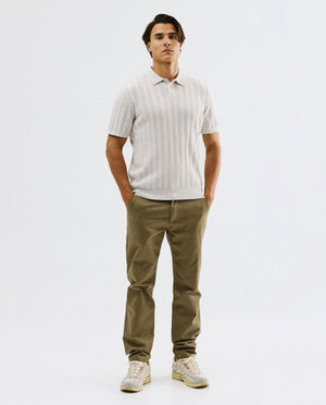 Donkerblauwe chino