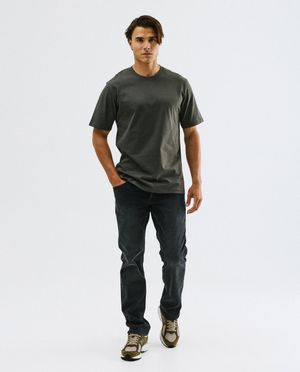 T-shirts - Donkerbruin T-shirt, relaxed fit