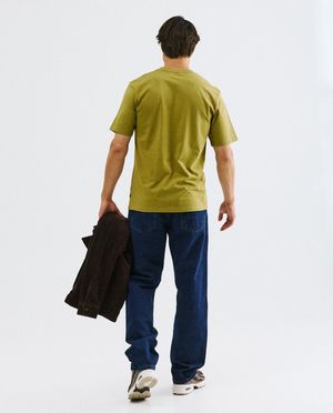 T-shirts - T-shirt brun fonc&eacute;, relaxed fit