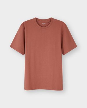 T-shirts - T-shirt brun fonc&eacute;, relaxed fit