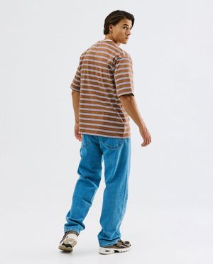 T-shirts - T-shirt &agrave; fines rayures, relaxed fit