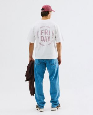 T-shirts - T-shirt met backprint, loose fit