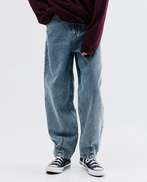 Jeans - Jean bleu, balloon fit