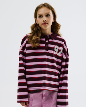 Pull avec rayures