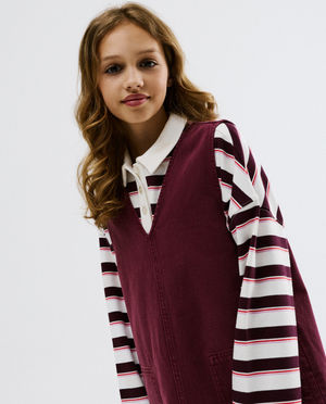 Pull avec rayures